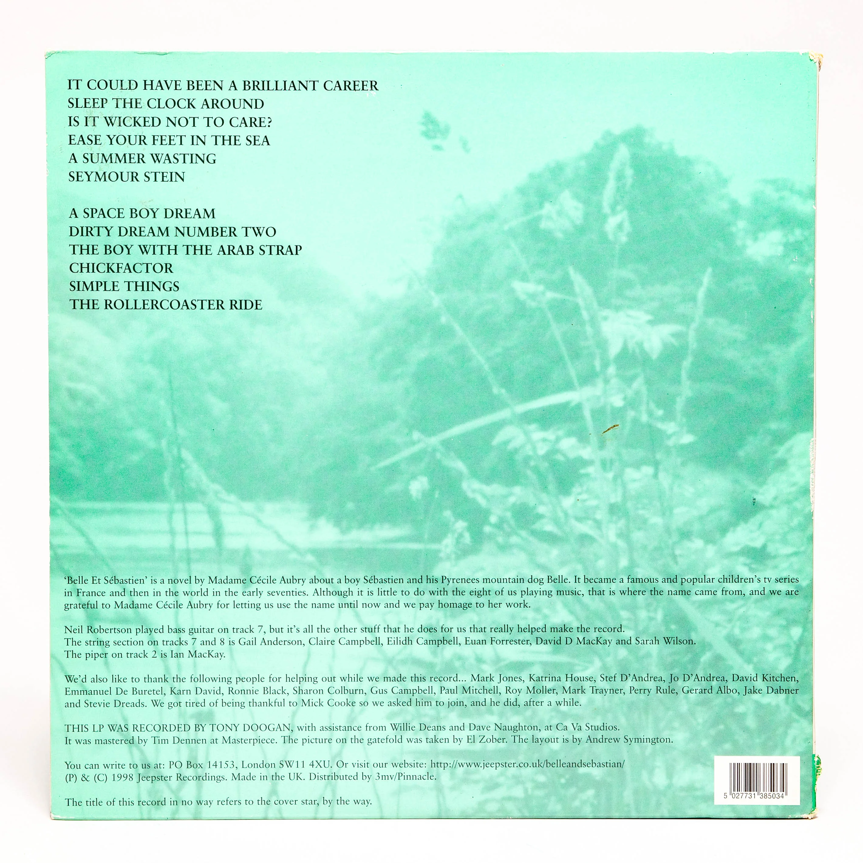 Belle & Sebastian "The Boy With The Arab Strap" - Image 2
