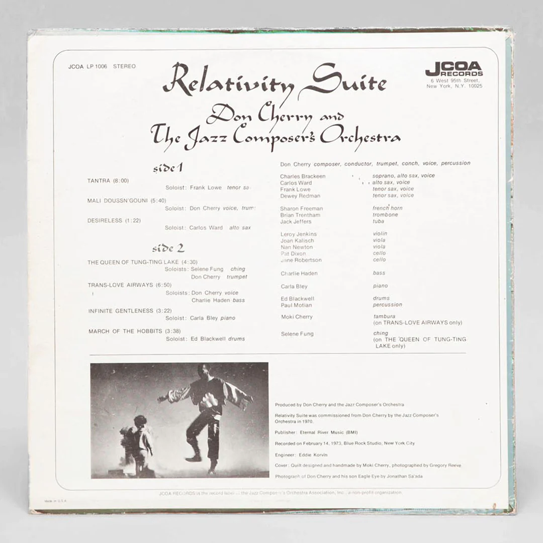 Don Cherry & The Jazz Composer's Orchestra "Relativity Suite" - Image 2