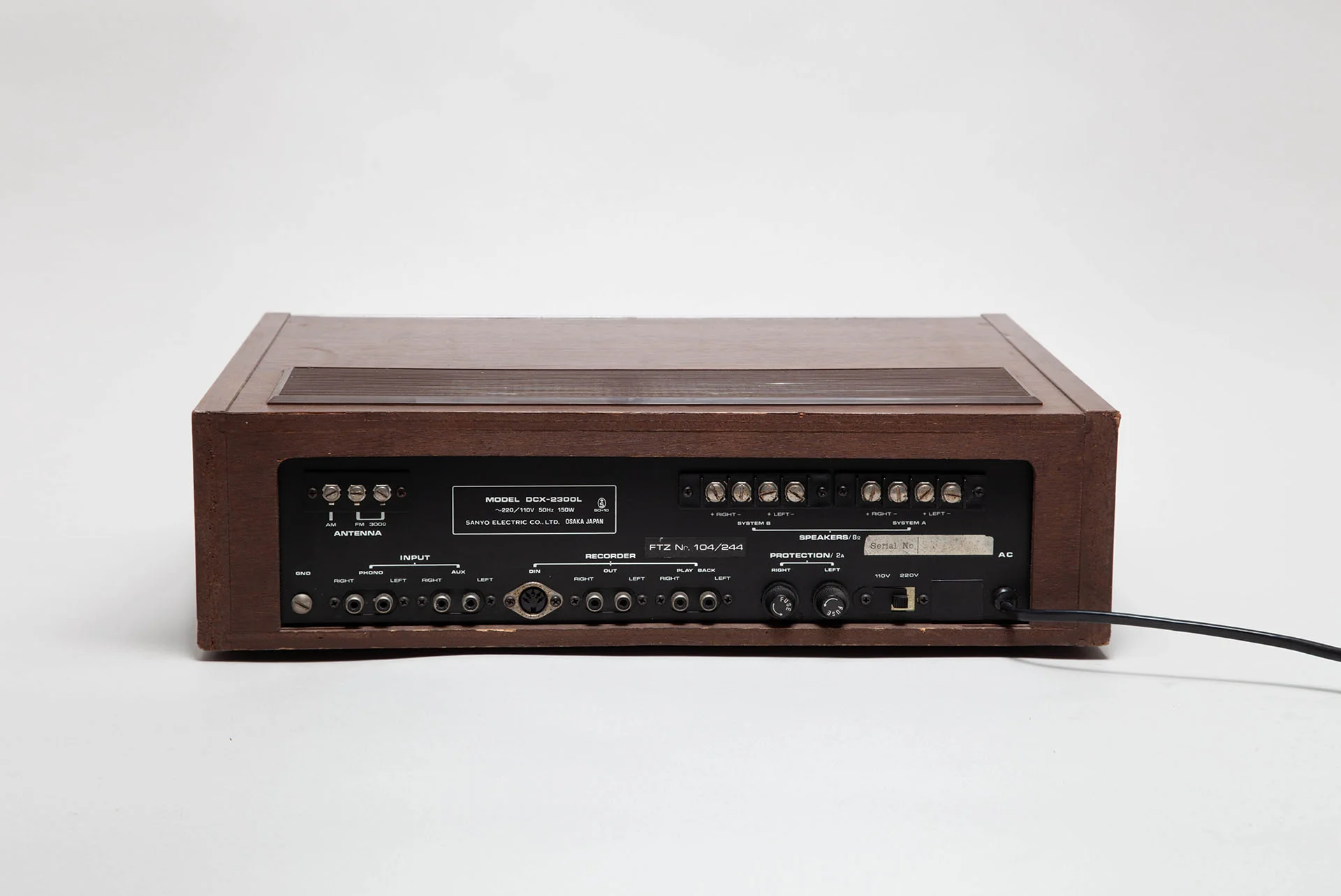 Ensemble Sanyo platine TP 725 UM & amplificateur IC 2300 L - Image 5