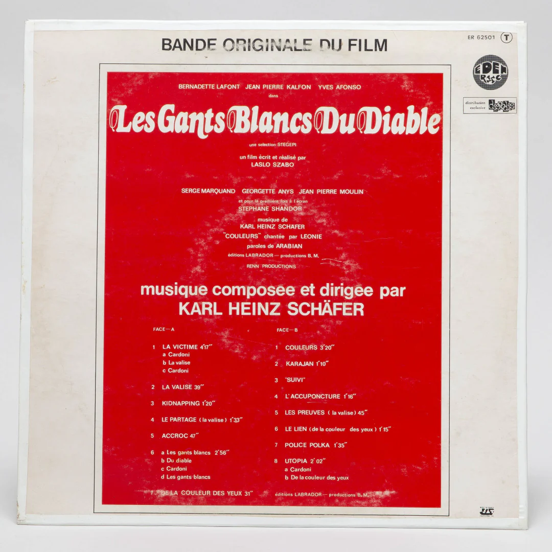 Karl Heinz Schäfer "Les Gants Blancs Du Diable" OST - Image 2