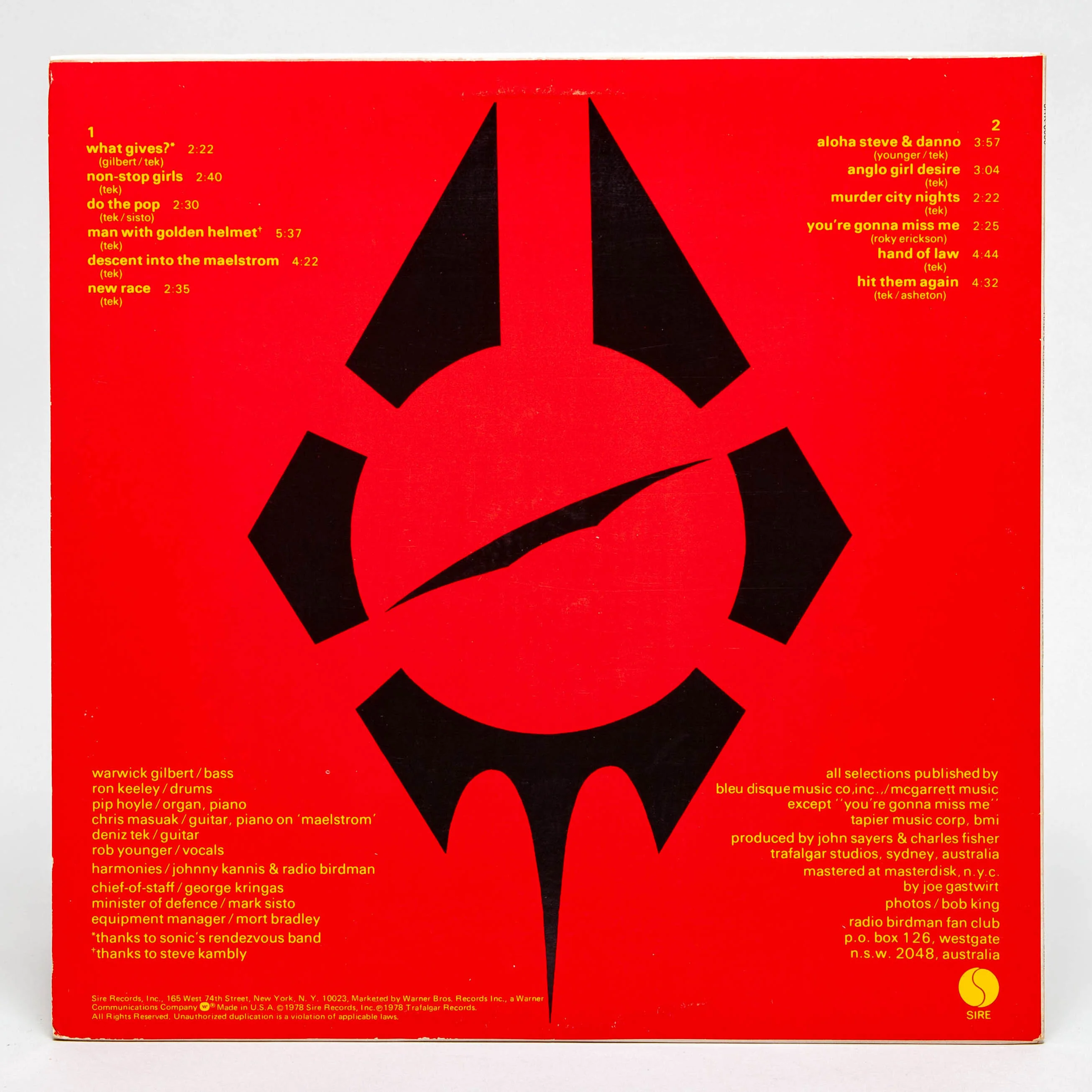 Radio Birdman "Radio Appear" - Image 2