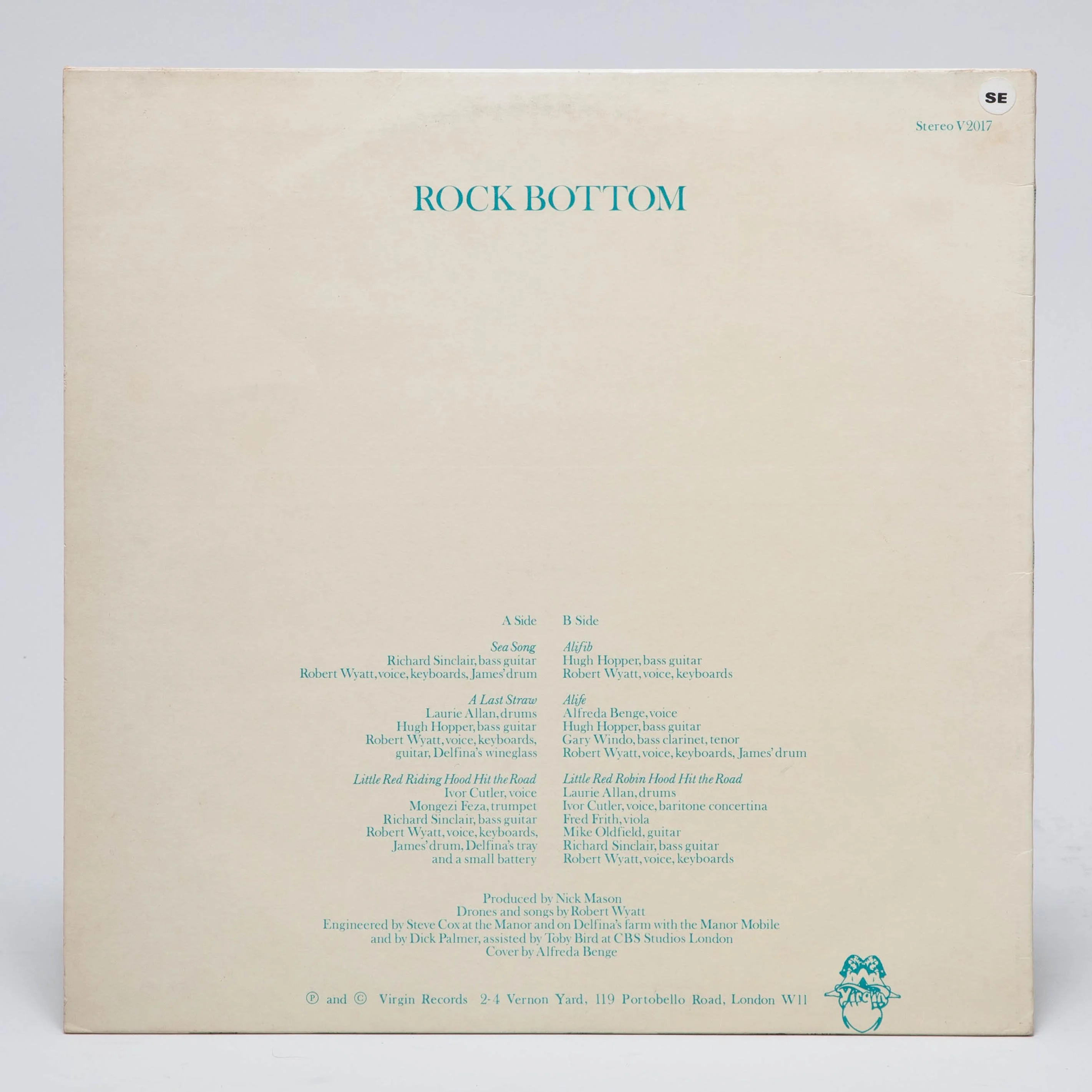 Robert Wyatt "Rock Bottom" - Image 2