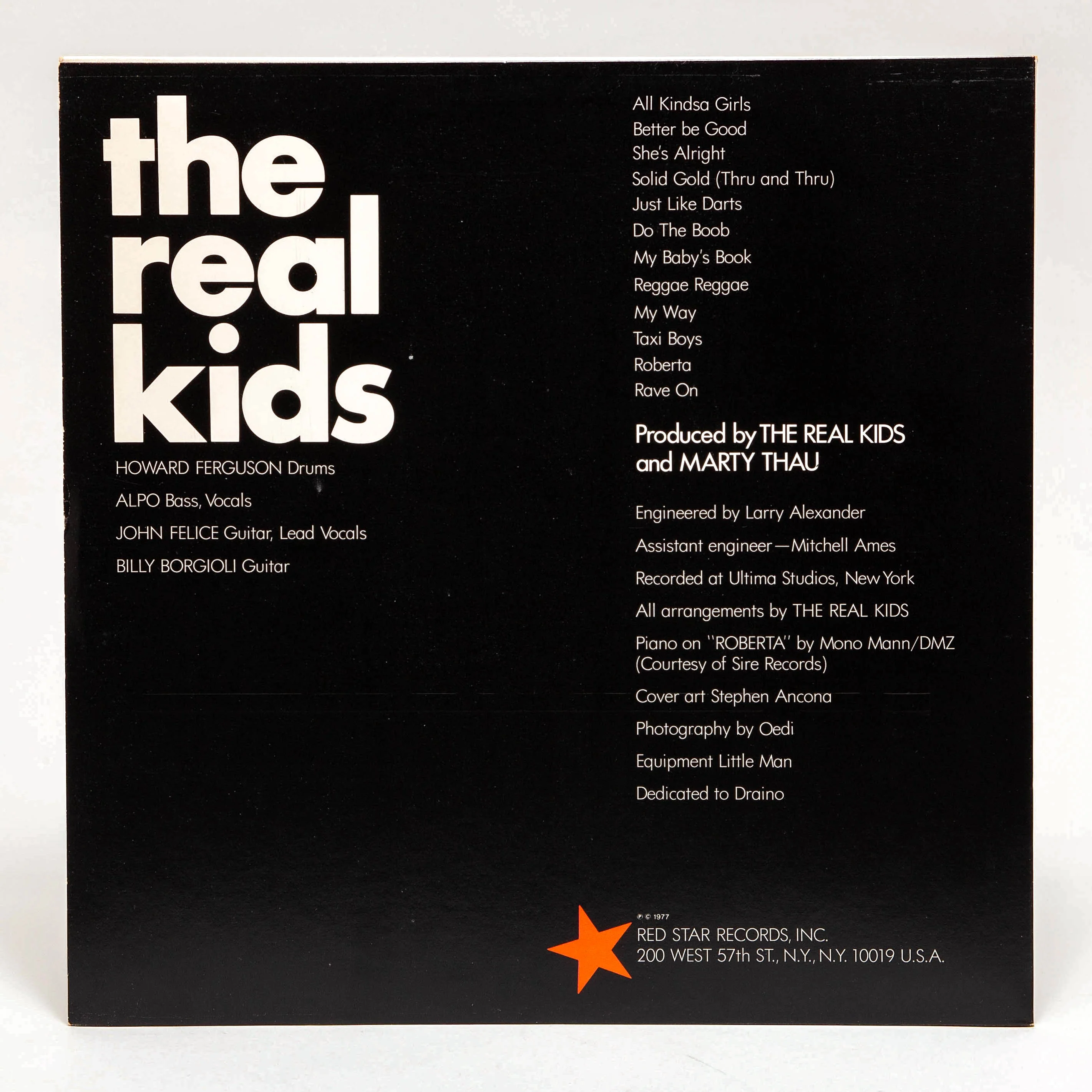 The Real Kids "The Real Kids" - Image 2